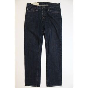 Abercrombie & Fitch Jeans 32x32 (Tag 31x32) Low Rise Slim Straight Button Fly